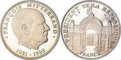World Coins - France, Medal, Les Présidents de la République, François Mitterrand