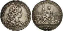 World Coins - France, Token, Louis XV, Chambre de Commerce de Rouen, 1719, , Silver