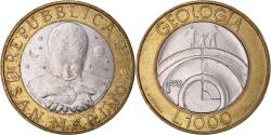 World Coins - Coin, San Marino, 1000 Lire, 1998, Rome, , Bi-Metallic, KM:384