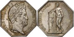 World Coins - France, Token, Louis Philippe Ier, Notaires de l'Arrondissement d'Orléans