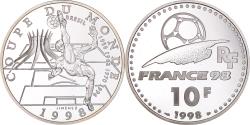 World Coins - Coin, France, Coupe du Monde 1998, 10 Francs, 1998, Paris, Proof,