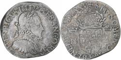 World Coins - France, Henri III, Teston, 1575, Bordeaux, 1st Type, Silver,