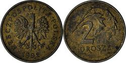World Coins - Poland, 2 Grosze, 1992