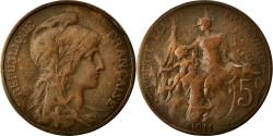 World Coins - Coin, France, Dupuis, 5 Centimes, 1911, , Bronze, Gadoury:165