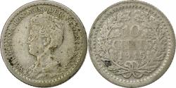 World Coins - Netherlands, Wilhelmina I, 10 Cents, 1915, Silver, , KM:145