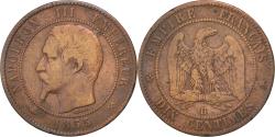 World Coins - Coin, France, Napoleon III, Napoléon III, 10 Centimes, 1855, Rouen,