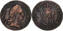 World Coins - France, Louis XV, 1/2 Sol d'Aix, 1769, Aix, Copper, , Gadoury:274