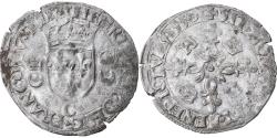 World Coins - Coin, France, Henri II, Douzain aux croissants, 1550, Saint Lô,