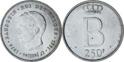 World Coins - Coin, Belgium, Baudouin I, 250 Francs, 250 Frank, 1976, Brussels,