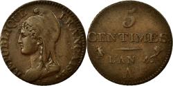 World Coins - Coin, France, Dupré, 5 Centimes, 1796, Paris, , Bronze, KM:635.1