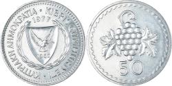 World Coins - Coin, Cyprus, 50 Mils, 1977