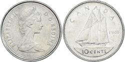 World Coins - Coin, Canada, 10 Cents, 1981