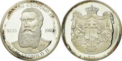 World Coins - Belgium, Medal, Roi Léopold II, 1997, , Silver
