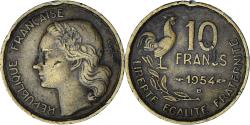 World Coins - France, 10 Francs, 1954