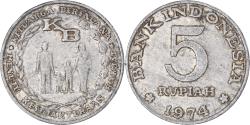 World Coins - Coin, Indonesia, 5 Rupiah, 1974