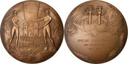 World Coins - France, Medal, French Fifth Republic, Politics, Society, War, , Bronze