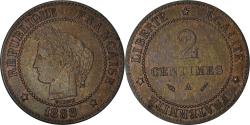 World Coins - Coin, France, Cérès, 2 Centimes, 1888, Paris, , Bronze, KM:827.1