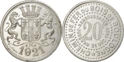 World Coins - Coin, France, Chemin de Fer du Bois de Boulogne, Paris, 20 Centimes, 1921