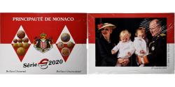 World Coins - Monaco, Albert II, Coffret 1c. à 2€, BU, 2020, MDP,