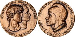 World Coins - France, Medal, Association Parlementaire Europe-Afrique, Politics, Tommasi