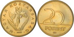 World Coins - Coin, Hungary, 20 Forint, 1995, Budapest, , Nickel-brass, KM:696