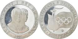 World Coins - Coin, Spain, Juan Carlos I, Barcelona Olympics, 2000 Pesetas, 1991, Madrid
