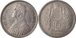 World Coins - Coin, Monaco, Louis II, 10 Francs, 1946, Paris, , Copper-nickel