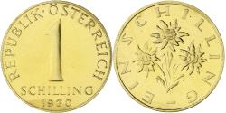 World Coins - Coin, Austria, Schilling, 1970, Vienna, Proof, , Aluminum-Bronze, KM:2886