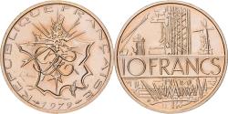 World Coins - Coin, France, Mathieu, 10 Francs, 1979, Paris, , Nickel-brass, KM:940