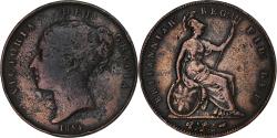 World Coins - Great Britain, Victoria, Penny, 1854, Copper, , KM:739