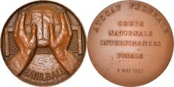 World Coins - France, Medal, Hand-Ball, Coupe Nationale Interfinances, Finale, Sports &