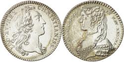 World Coins - France, Token, Louis XV et Marie Lesczinska, Duvivier, , Silver