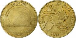 World Coins - France, Token, 75/ La Géode, 2010, Copper-nickel Aluminium,