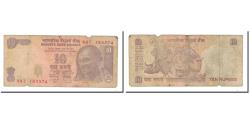 World Coins - Banknote, India, 10 Rupees, Undated (1996), KM:89c, VG(8-10)