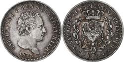 World Coins - ITALIAN STATES, SARDINIA, Carlo Felice, 2 Lire, 1825, Torino, Silver,