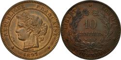 World Coins - Coin, France, Cérès, 10 Centimes, 1897, Paris, , Bronze, KM:815.1