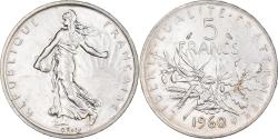 World Coins - Coin, France, Semeuse, 5 Francs, 1960, , Silver, KM:926, Gadoury:770