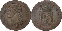 World Coins - France, Louis XVI, Sol, 1791, Lyon, Copper, , Gadoury:350