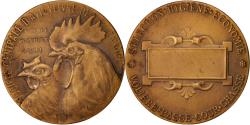 World Coins - France, Medal, Société Centrale d'Aviculture de France, Business & industry