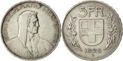 World Coins - Coin, Switzerland, 5 Francs, 1925, Bern, , Silver, KM:38