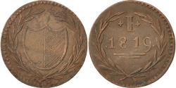 World Coins - Coin, German States, FRANKFURT AM MAIN, Pfennig, 1819, Frankfurt,