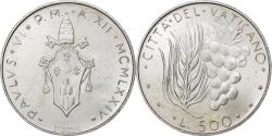 World Coins - Vatican, Paul VI, 500 Lire, 1974 / Anno XII, Rome, Silver, , KM:123