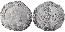 World Coins - Coin, France, Demi Franc, 1578, Troyes, , Silver, Sombart:4716