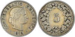 World Coins - Coin, Switzerland, 5 Rappen, 1915