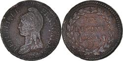 World Coins - Coin, France, Dupré, Decime, AN 8 (1799-1800), Strasbourg, , Bronze