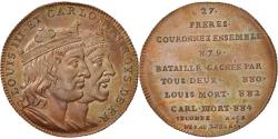World Coins - France, Medal, Louis III et Caloman III, History, XIXth Century,