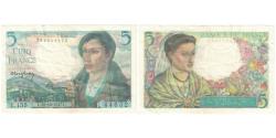 World Coins - France, 5 Francs, Berger, 1947, E.155 44652, UNC(60-62), Fayette:5.7, KM:98b