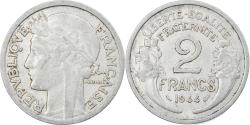 World Coins - Coin, France, Morlon, 2 Francs, 1944, Paris, , Aluminum, KM:886a.1