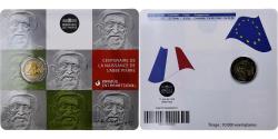 World Coins - France, 2 Euro, Birth of Abbé Pierre, Coin card, 2012, MDP, Bi-Metallic