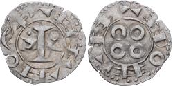 World Coins - County of Melgueil, Denarius, ca. 1080-1120, Narbonne, Billon,
